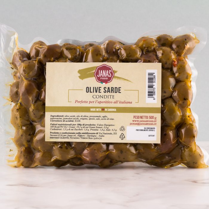 Olive sarde condite - Idee antipasti - Sottoli